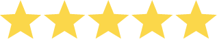 five out of five golden stars