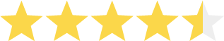 five out of five golden stars